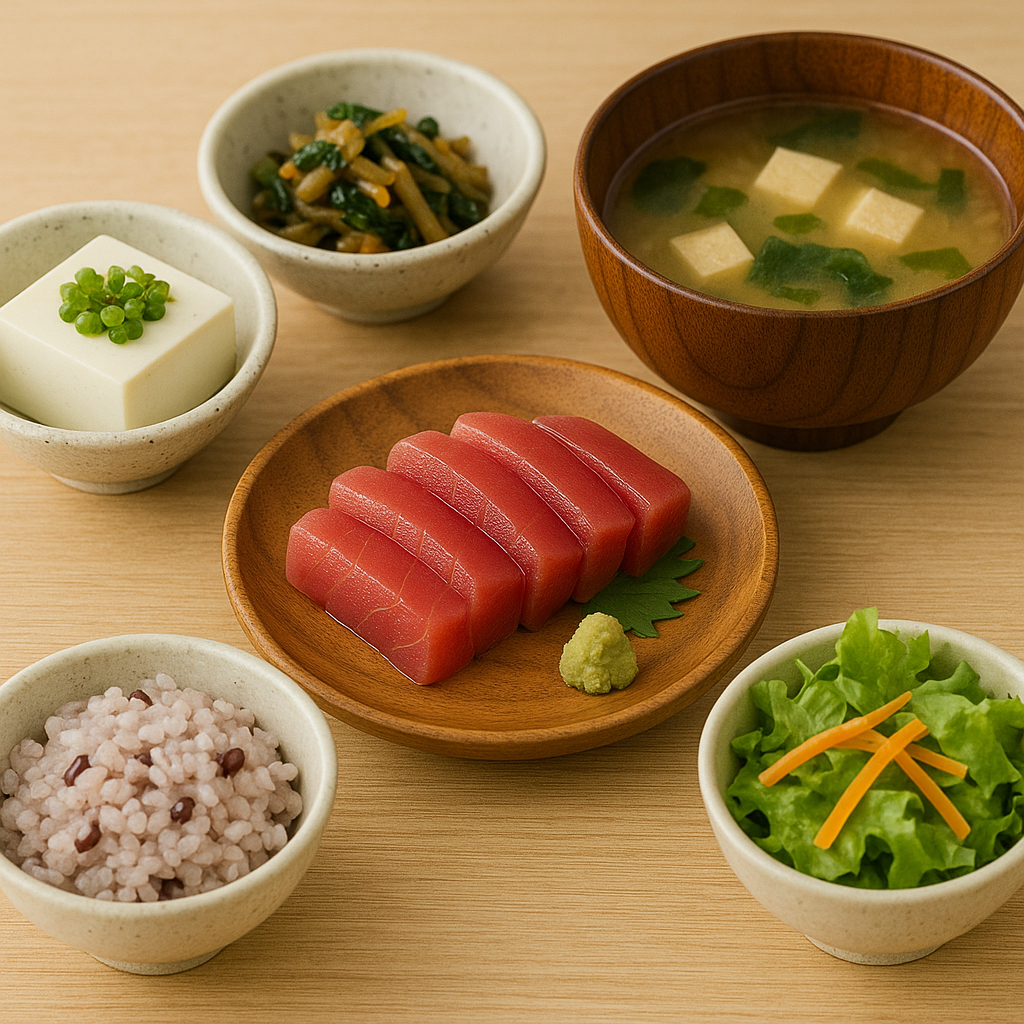 和風ヘルシー食事